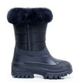 thumbnail image 2 of Blikcon Boys Girls&nbsp;Insulated Waterproof Mid Calf Winter Snow Boots(Color : Peach, Size : 1 Little Kid), 2 of 8