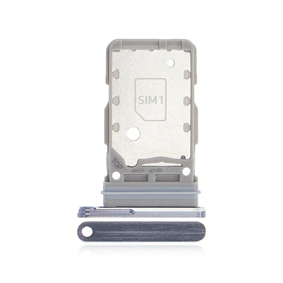 Replacement Dual Sim Card Tray Compatible For Samsung Galaxy S21 Ultra (Phantom Titanium)