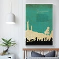 thumbnail image 5 of Lord of The Rings Vintage Art Travel Poster (24) Canvas Art Poster and Wall Art Picture Print Modern Family bedroom Decor Posters 08x12inch(20x30cm), 5 of 6