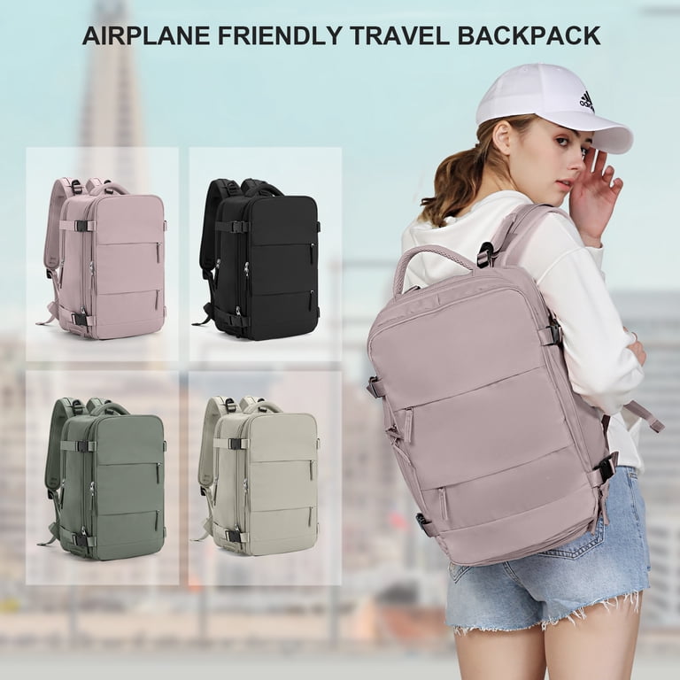 backpack for travel as personal item and for hiking MATEIN Backpack, 18×14×8 Daypack with Shoe Compartment gear and camping equipment Backpack as carry-on baggage :