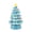 Light Blue, variant on Mr. Christmas 12 in. Nostalgic Ceramic Tree - Green