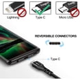 thumbnail image 4 of Fasgear USB C Cables 1ft, 4 Pack Short Fast Charging USB A to Type C 2.0 Charger Cords Braided Compatible for Sam-Sung Galaxy S21 Ultra Note 20 S10 Plus S8 A10e,Nexus 5X 6P,One-Plus 2,Huawei P40, 4 of 6