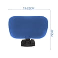 thumbnail image 7 of Tongina Office Chair Headrest Desk Chair Head Rest Adjustable Height Angle Ergonomic Computer Chair Head Pillow Neck Support Cushion Blue, 7 of 7
