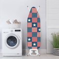 thumbnail image 3 of HELLHERO American Flag Design Ironing Board Cover 3 Fasteners Lightweight & Breathable Soft Elastic Edge, 3 of 5