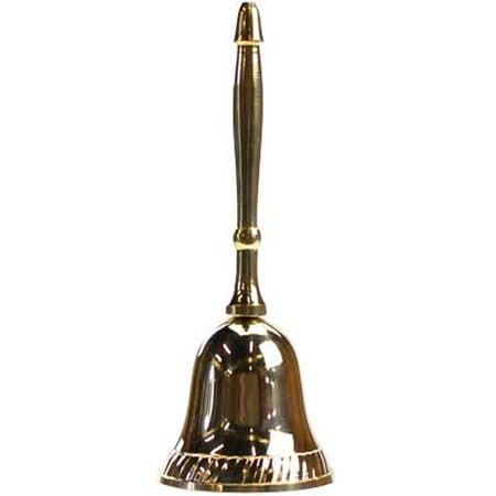 Crisp and Clean Clear Toned Brass Meditation Hand Bell Small (Best Small Amp For Clean Tones)