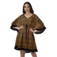 thumbnail image 1 of Moomaya Sorties de Plage Imprimées Femmes Grande Taille Robes d'Été pour Femmes Robe Courte, 1 of 6