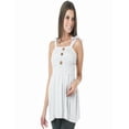 thumbnail image 1 of Blusa Maternidad Rayón Fresca Cómoda Ropa Embarazo Blusa Mujer Casual Tirantes Ajustables Color Blanco, 1 of 3