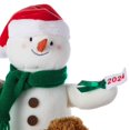 thumbnail image 2 of Hallmark Wrapped in Joy Singing Snowman Plush With Motion, 10" New With Tag, 2 of 5