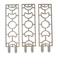 thumbnail image 1 of Paquete de 3 soportes de madera compuesta para enredaderas, 30 cm, para diseños florales únicos y modelado de plantas trepadoras geométricas, 1 of 8