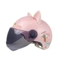 thumbnail image 2 of Casco de motocicleta para coche eléctrico para niños, casco de bicicleta, gorra de seguridad con dibujos animados, bonito casco para estudiantes de 2 a 8 años, 2 of 5