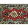 thumbnail image 2 of Wow Super Kazak Caucasion Geometric Veg Dyed Mahal Hand Knotted Rug Carpet (4.7 x 2.7)', 2 of 8