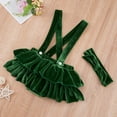 thumbnail image 4 of URMAGIC 0-12M Christmas Toddler Tutu Dress Infant Sleeveless Vest Skirt Baby Backless Cute Romper for Girl, 4 of 8