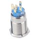 thumbnail image 4 of lámpara roja Del Interruptor Del Botón de La Impermeable Del Acero Inoxidable Del Coche de 19m M, 4 of 7