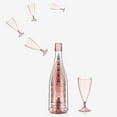 thumbnail image 4 of Champagne Flute with Outer Cup 5 Stemless plastic champagne flutes 6 OZ Capacity, Shatterproof, Reusable, BPA-free, Ideal for Home Bar, Special Occasions, 4 of 10