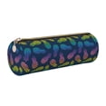 thumbnail image 1 of Sikiie Trousse Crayon en Cuir Imprimé Ananas Rétro Abstrait Vif, Sac de Rangement pour Papeterie, Sac de Rangement Cosmétique, Unisexe, 1 of 6