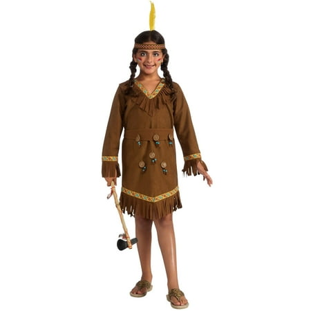 Girls Native American Girl Costume (Best Native American Costume)