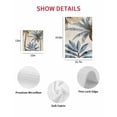 thumbnail image 6 of Palm Trees Hand Towels Set, Waffle Weave Kitchen Towels 3 Pieces, Blue Brown Vintage Watercolor Tropical Microfiber Hair Face Bath Tea Towel Absorbent Quick Drying Cleaning Dish Cloths, 15.7"x23.6", 6 of 7
