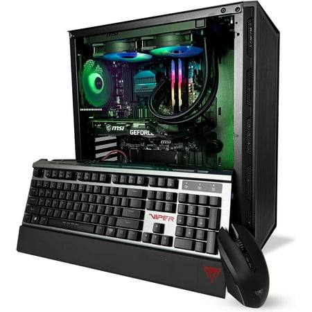 NSX GAMING PC Desktop RYZEN 5 5600X 16GB RAM, 1TB SSD, RTX 4060 TI, Windows 11 Home, MOUSUE and Keyboard, WiFi