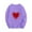Purple, variant on BLVB Toddler Boys Girls Valentine's Day T-Shirt Unisex Long Sleeve Tees Heart Graphic Kids Tops 3-10 Years