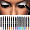 thumbnail image 1 of Lápices de sombra de ojos para mujer Lápiz de sombra de ojos Brillo Sombra de ojos Stick Barras de colores brillantes a prueba de agua Maquillaje ultra pigmentado Sombra de ojos en polvo Juego de lápiz de sombra de ojos de larga duración 15 colores oso de fresa Electrónica, 1 of 5
