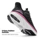 thumbnail image 5 of Zapatillas Deportivas para Mujer ALLSWIFIT para Correr y Tenis Slip-On Negro/Fucsia, 5 of 8