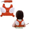thumbnail image 1 of RV Correa de seguridad para niños antipérdida naranja de 1,5 m Correa de muñeca para bebé Arnés de seguridad para niños Correa antipérdida Excursión para caminar al aire libre Mochila para bebé para niño y niña Rojo Verde, 1 of 5