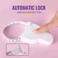 thumbnail image 4 of Automatic Telescopic Soft Tape Measure Double Scale Body Sewing Flexible Ruler, Measuring Tape for Body Measurements, Sewing Products，Measure Length 60inch (150cm) Double Scale on Both Sides, 4 of 5