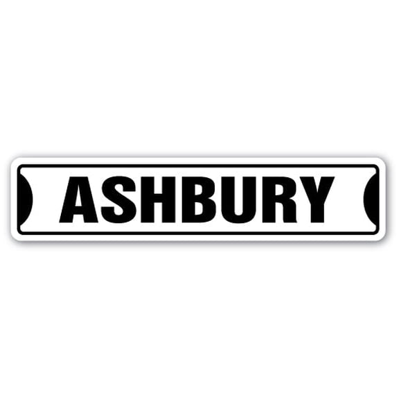 SignMission SS-ASHBURY 18 in. Ashbury Street Sign - San Francisco Haight Road SF
