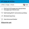thumbnail image 2 of HP DeskJet 4255e Wireless All-in-One Color Inkjet Printer, Scanner, Copier, Best-for-Home, 3 Months of Ink Included (588S6A), 2 of 9
