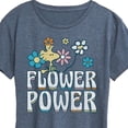 thumbnail image 3 of Peanuts - Flower Power - Women's Short Sleeve Graphic T-Shirt, 3 of 6