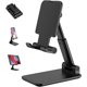 thumbnail image 1 of soporte para teléfono móvil ajustable, soporte para teléfono plegable de escritorio soporte para tableta, soporte para teléfono móvil ajustable en altura en ángulo negro JAMW Sencillez, 1 of 5