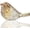 Champagne, variant on Glass Birds Figurines, Handmade Blown Bird Figurine, Crystal Glass Animal Collectible for Bird Lover, Desktop Home Decor Gift