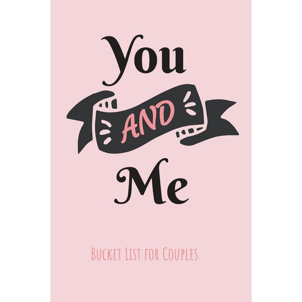 Bucket List Book for Couples You & Me Bucket List for