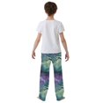 thumbnail image 4 of FORMRS Kids Pajama Pants with Pockets Size 6-8Y Boys Lounge Sleep Bottoms, Moonlight Forest, 4 of 8