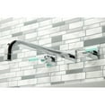 thumbnail image 4 of Kingston Brass KS6041CKL Kaiser Two-Handle Wall Mount Roman Tub Faucet, Polished Chrome, 4 of 7