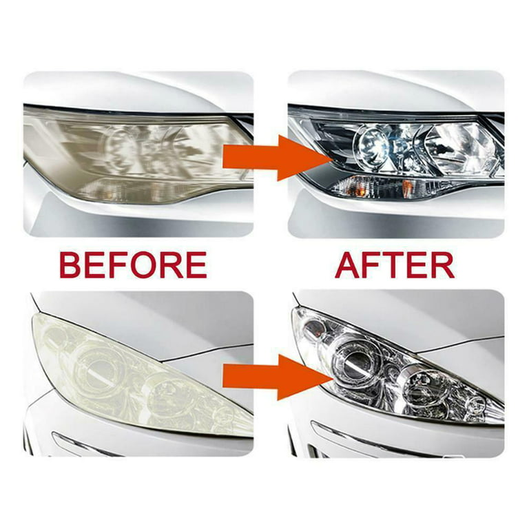 Headlight Restorer Renovation Kit Heavy Duty Car Light Cleaner