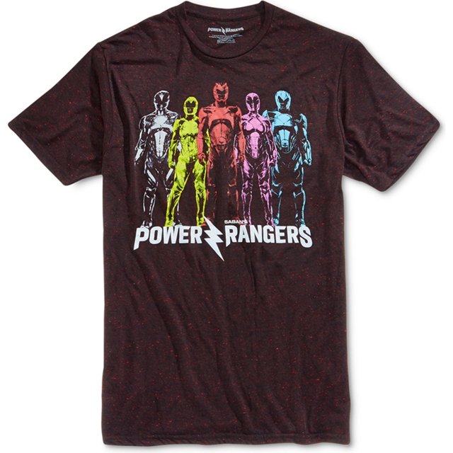 Camiseta gráfica Bioworld Confetti para hombre, negra, pequeña