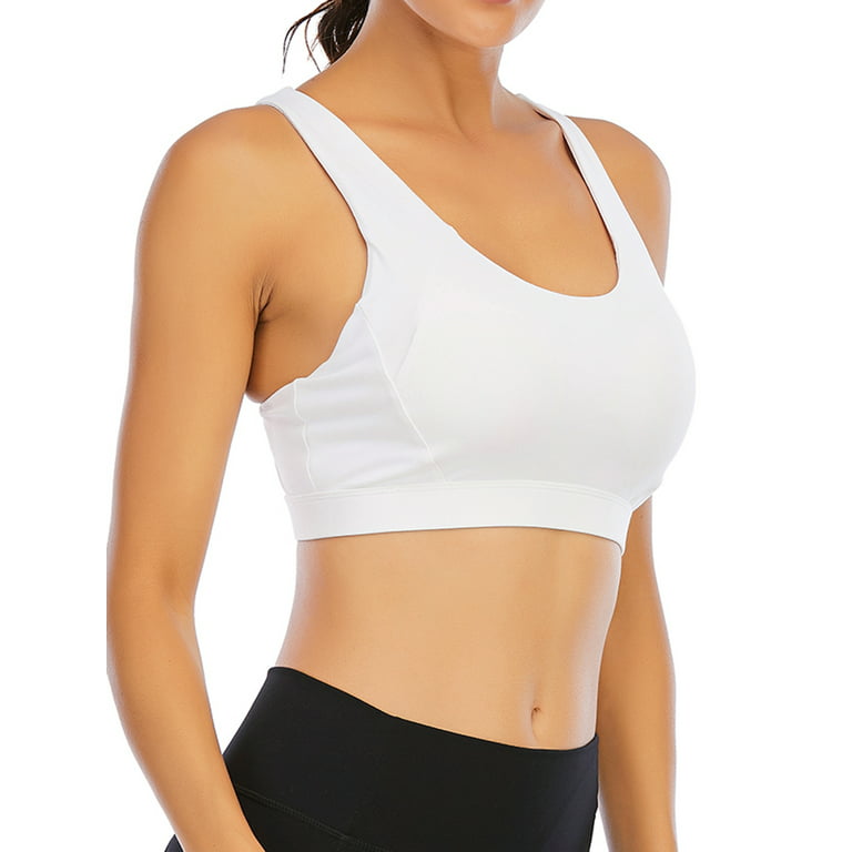Sports Bra High Impact Support Woman Push-up Sexy Beautiful Back Yoga  Padded Crop Top Workout Gym Running Underwear Bra