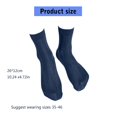 thumbnail image 4 of Elegant Men's Office Business Dress Socks 5 Pairs Silk Cotton Formal Suit Striped Professional Short Tube Ankle Socks, 4 of 18