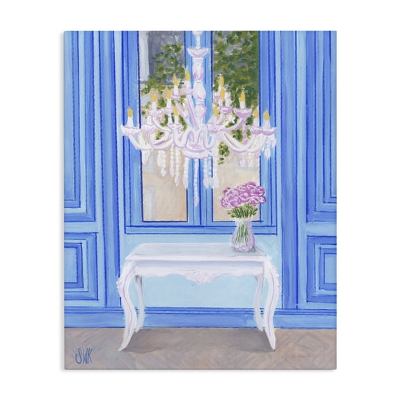 Stupell Industries French Country French Window Architecture Canvas Art, 16 x 20, by Sarah Waldron Kimball
