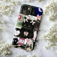 thumbnail image 5 of Black Cat Collage Phone Case, Cute and Edgy Cat Art Design iPhone Cover, Unique Creative Protective Case for iPhone 17 16 15 14 13 12 11 Plus Pro Plus Mini, 5 of 6