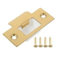 thumbnail image 3 of Golden Metal Door Strike Plate for Smooth Locking with Included Screws and Buckle Box 1 Set, 3 of 8