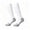 White, variant on WQNVRNR Boys Athletic Soccer Socks- Anti-slip Over Knee Towel Bottom Breathable Unisex Long Football Sports Socks Yellow Size 10-16Years