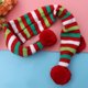 thumbnail image 5 of Stripe Pattern Puppy Cat Scarf Christmas Collar Pet Bufanda Navidad para perros Mascotas Perrito Tamaño M, 5 of 5