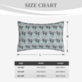 thumbnail image 4 of Susaid Sea Otter Print Pillowcases Multiple Size, Pillow Cover Super Soft Envelope Closure Standard Pillow Case-14"x20", 4 of 6
