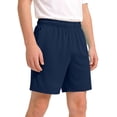 thumbnail image 2 of ATOGUTA Boys Board Shorts Size 3T-14 Kids Athletic Basketball Shorts Casual Elastic Waist Summer Clothes with Pockets Navy, 2 of 7