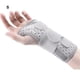 thumbnail image 2 of Guardurnaity Muñequera ajustable para aliviar el dolor de la artritis, con soporte y férula protectora para el pulgar. Salud Gris - Mano izquierda S, 2 of 6