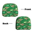 thumbnail image 6 of Kdxio Leopard Print Pattern Print 2 Piece Car Head Rest Covers Set Auto Front/Rear Seats Headrest Cover Universal Fit Most Cars,Sedan, SUV, 6 of 9