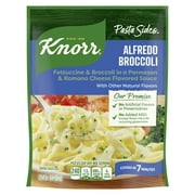 Knorr No Artificial Flavors Alfredo Broccoli Fettuccine Pasta Sides, 8 Minute Cook Time, 4.5 oz