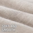thumbnail image 4 of Cortinas de lino natural Dinheiro, cortinas semitransparentes con trabillas largas en la parte superior, elegantes y casuales, con textura de lino, para ventanas, paneles o cortinas, 4 of 6